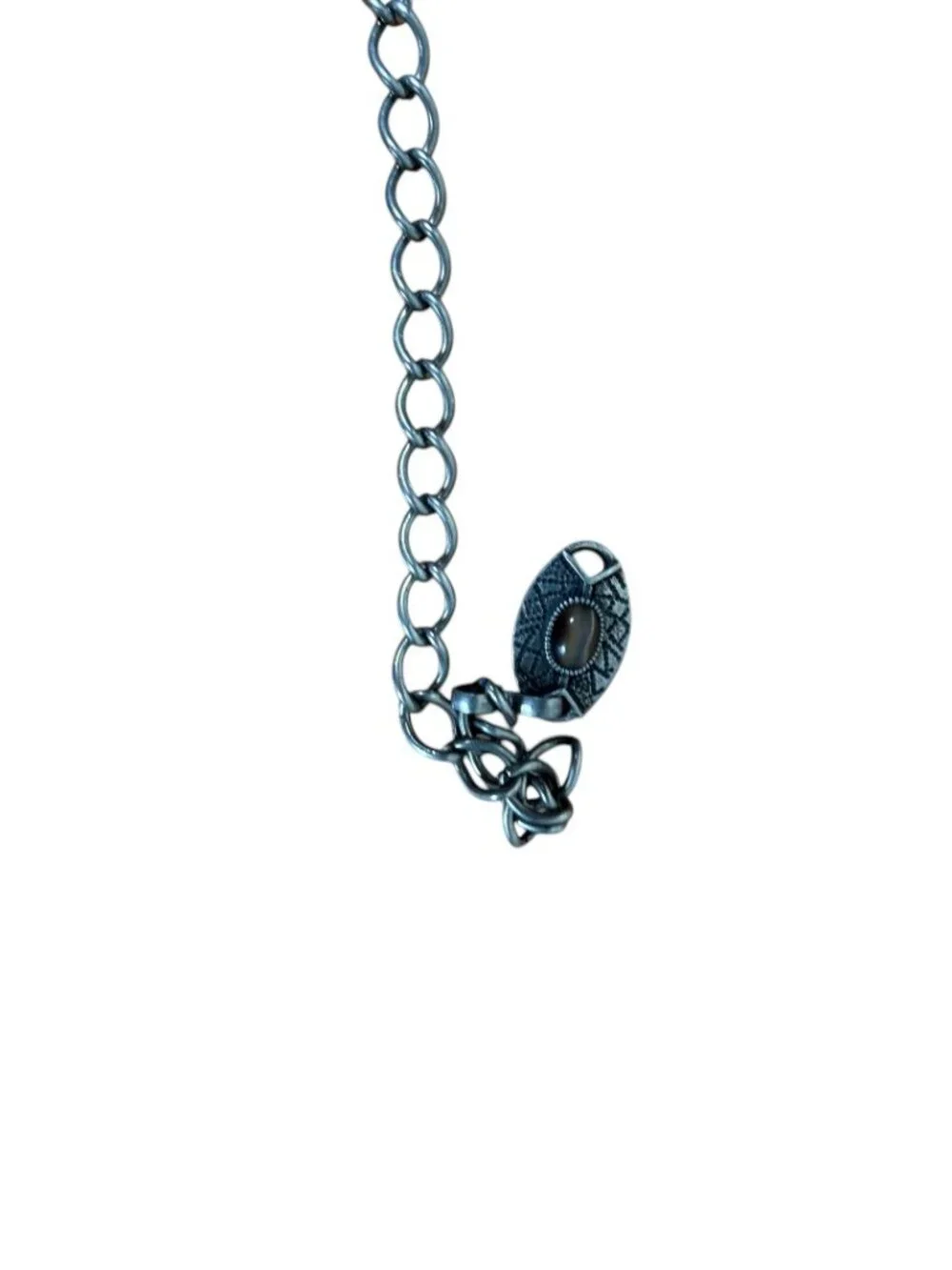 Silver & Cat's‎ Eye Stone Belt